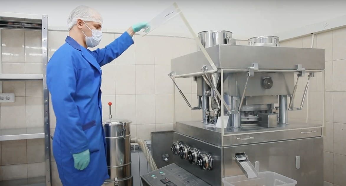 Производство твёрдых таблеток